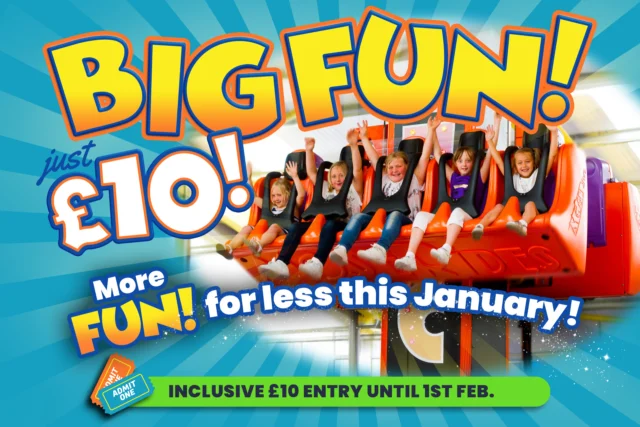 Last chance to secure your £10 tickets to visit us this weekend! 🚨

Over 30 rides and attractions, including the largest indoor play centre in the midlands!🎢

Secure your tickets now before it's too late! 🤩

www.wheelgatepark.com