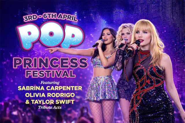 Our pop princess festival is right around the corner, have you booked in yet? 🤩

See live tribute acts from everyones favourite pop princesses! 🎤

Including - Sabrina carpenter, Olivia Rodrigo, Taylor Swift & Miley Cyrus! ✨

www.wheelgatepark.com